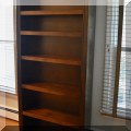 F35. Book shelf. 75"h x 34"w x 12"d 